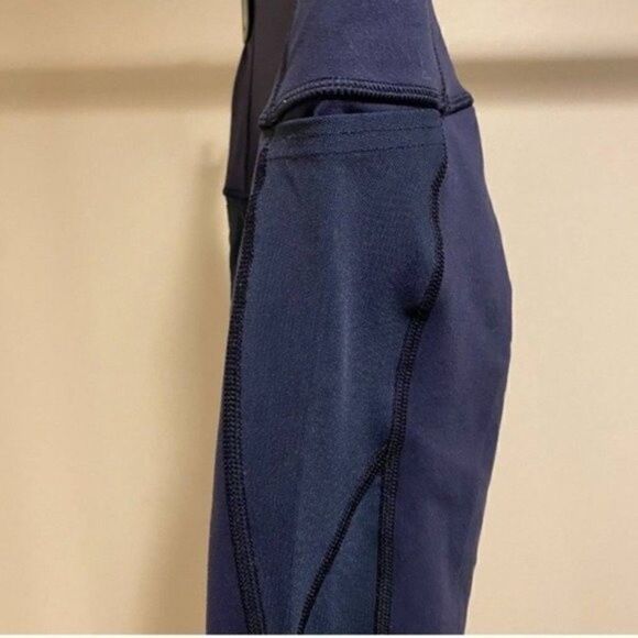 Lululemon Make a move tigth leggings size6 solid black mesh pockets high waist - Picture 11 of 14